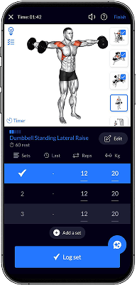 Entrenador de fitness con IA 24/7